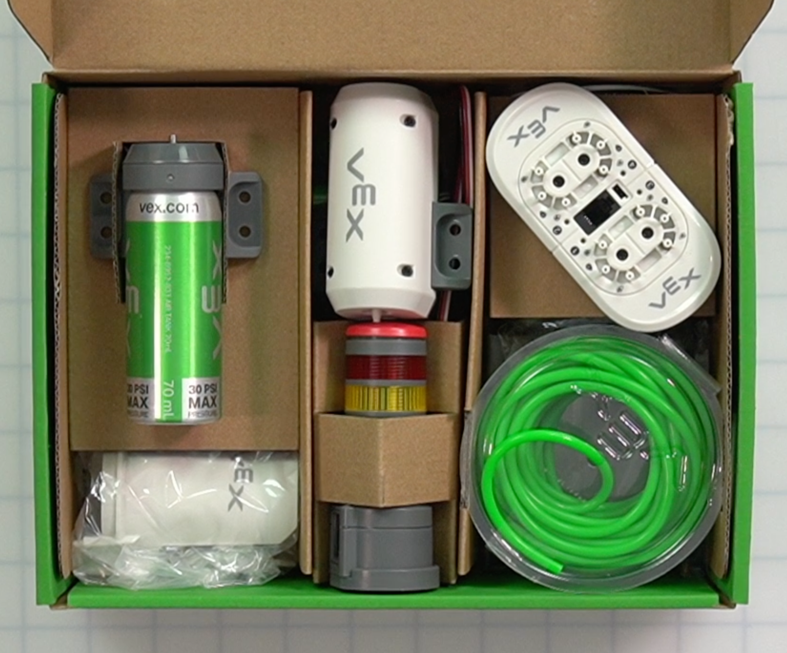 Top down image of Component Box number 2.