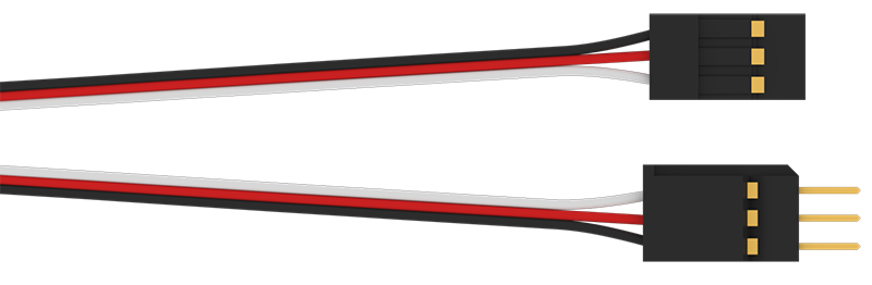 3 wire Extender Cable.