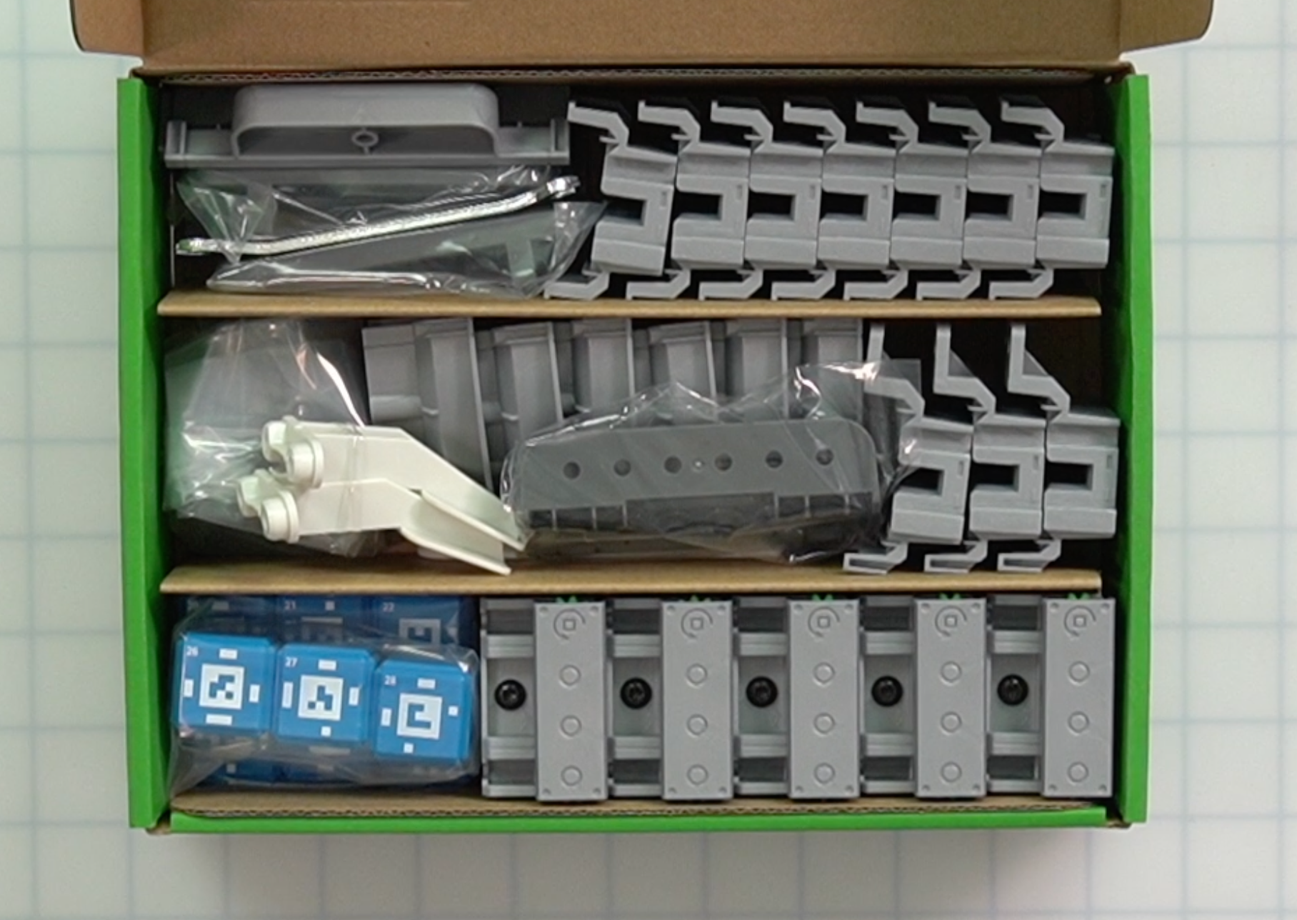 Top down image of Component Box number 3.