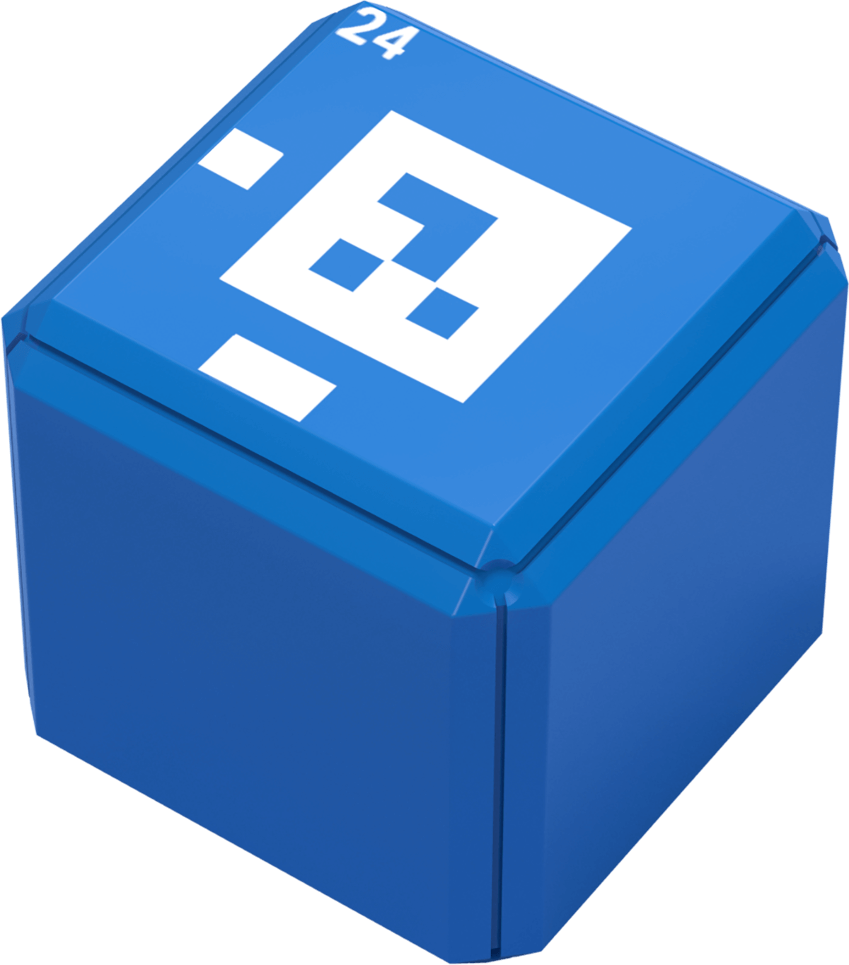 CTE blue cube.