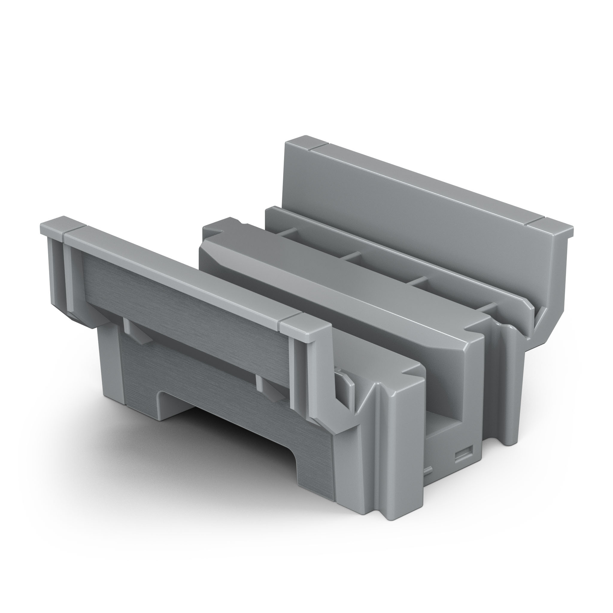 Serpentine conveyor straight track piece.