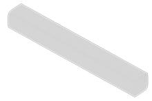 1 inch or 2x Drive Shaft.