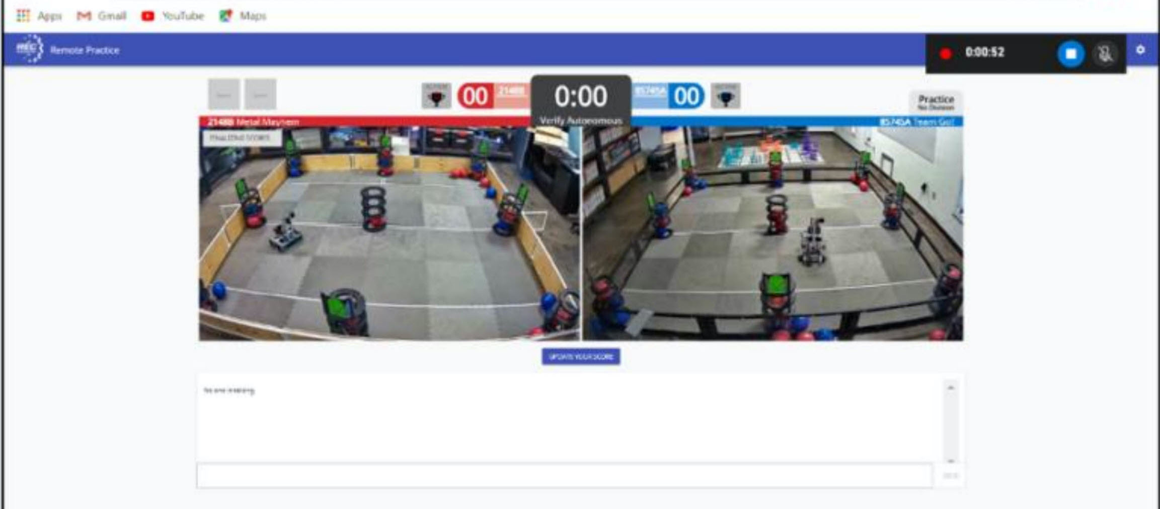 Remote VEX Competition options for teams participating from different locations