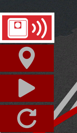 AI Vision button in the lower-right Playground controls, above the camera buttons