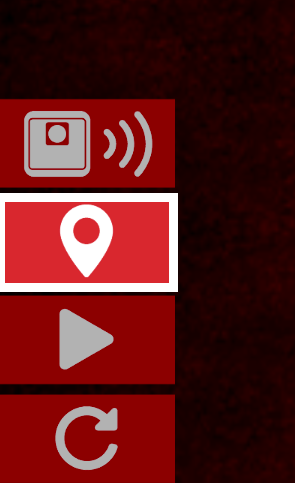 Location button above the Start button in the Playground window controls