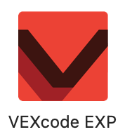 Εικονίδιο εφαρμογής VEXcode EXP.