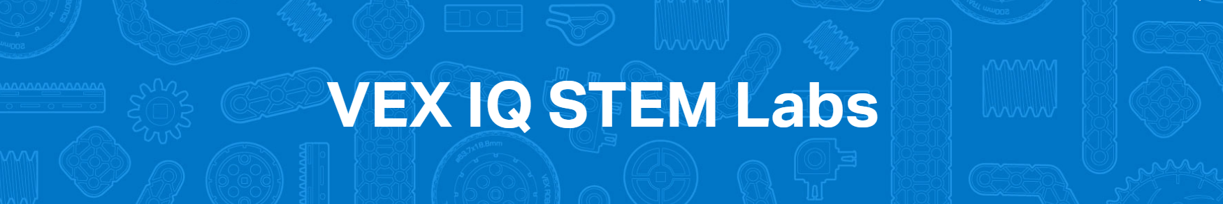 Εικόνα banner που γράφει VEX IQ STEM Labs.