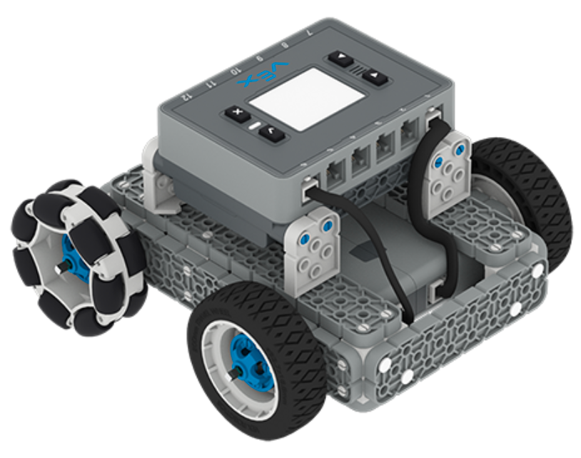 Γωνιακή άποψη της έκδοσης BaseBot (2ης γενιάς).