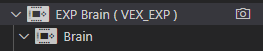 Ο κέρσορας βρίσκεται πάνω από τον φάκελο VEX Device Indicator και δίπλα του εμφανίζεται ένα εικονίδιο Κάμερας.