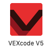 Εικονίδιο εφαρμογής VEXcode.