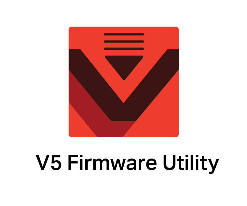 Εικονίδιο εφαρμογής V5 Firmware Utility.