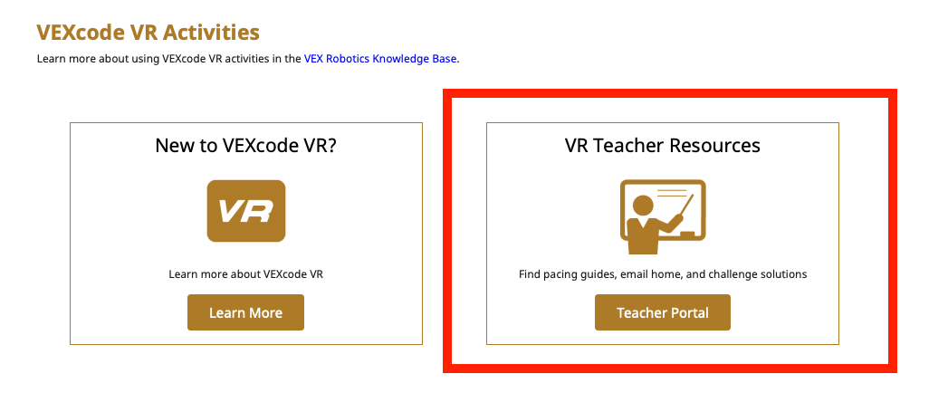 Χώρος εργασίας VEXcode VR που δείχνει κώδικα που βασίζεται σε μπλοκ, εικονική παιδική χαρά και χειριστήρια ρομπότ