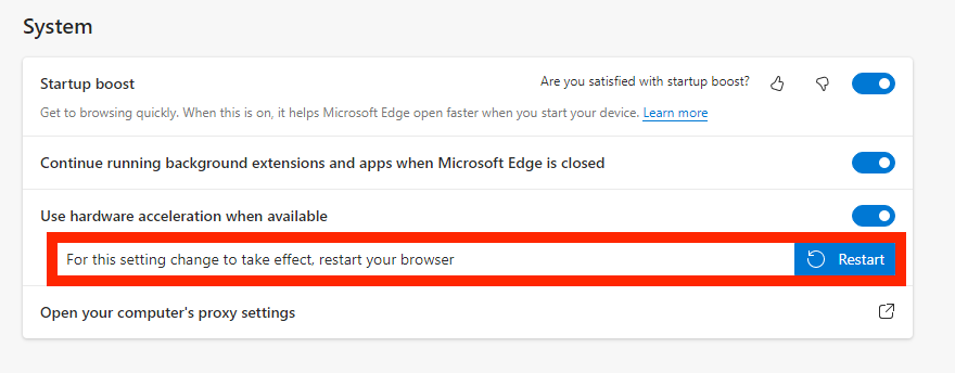 Σελίδα ρυθμίσεων Edge με επιλογές Cookies και δεδομένων ιστότοπου που χρησιμοποιούνται για την αντιμετώπιση προβλημάτων VEXcode VR