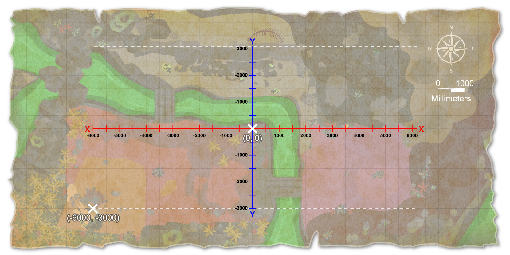 Παιδική χαρά διάσωσης VEXcode VR Rover που δείχνει το rover και τον χώρο εργασίας κωδικοποίησης για την πρόκληση