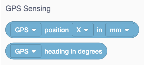 Χώρος εργασίας VR VEXcode για την πρόκληση VRC Tipping Point με προγραμματισμό βασισμένο σε μπλοκ και το εικονικό πεδίο ρομπότ