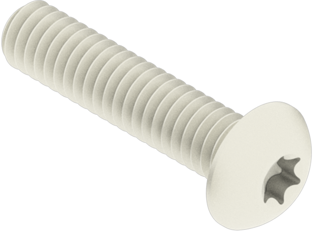 Vis à tête étoilée n° 8-32 x 3/4 pouce.