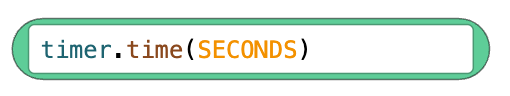 timer.time(SEKUNDER) i Switch-blocket