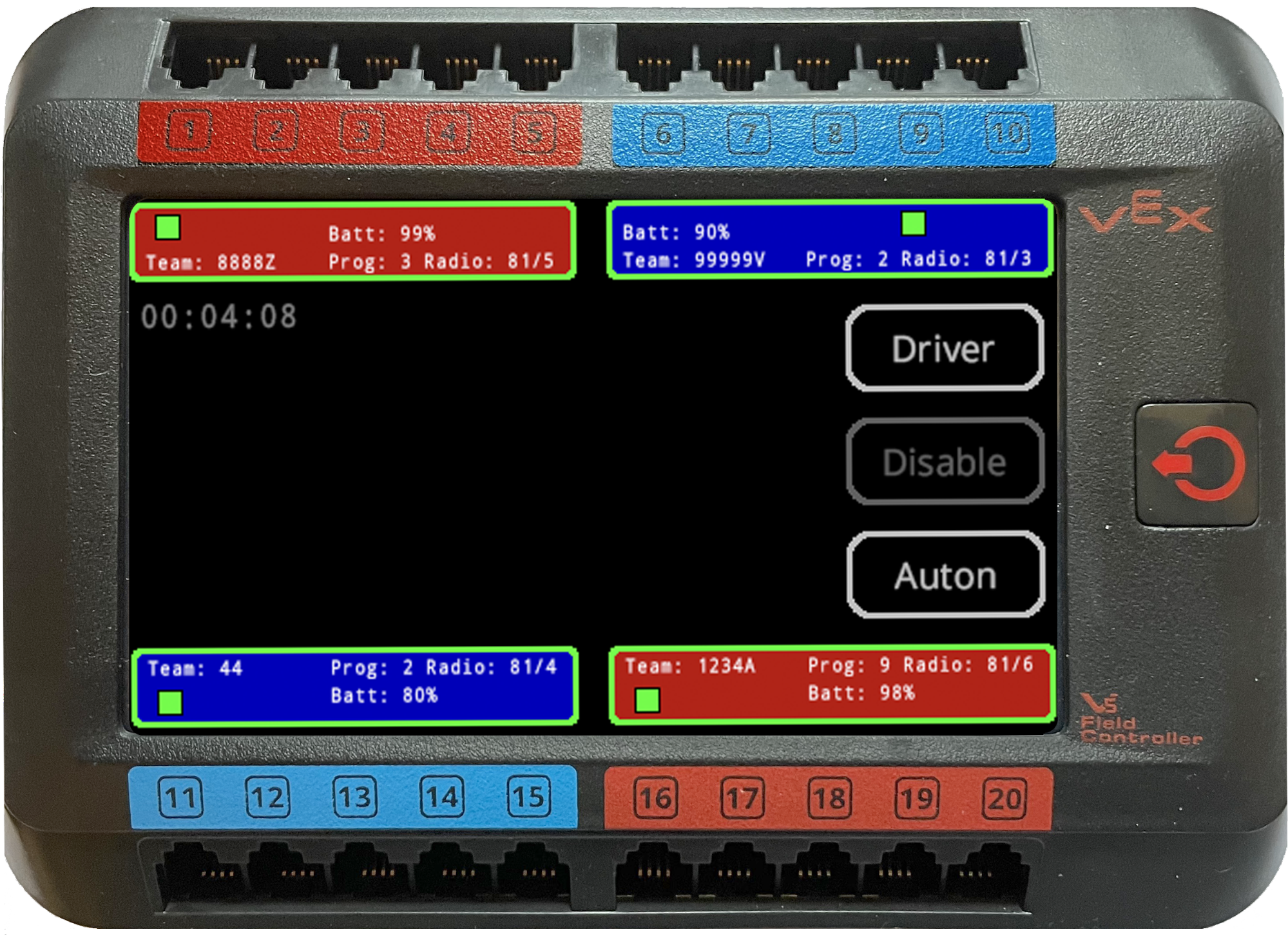 VEX Tournament Manager Match Controller - general-discussion - The G2M Forum